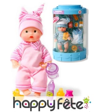 Bébé poupon et accessoires