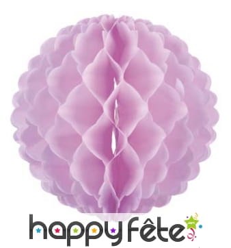 Boule papier lilas de 32 cm