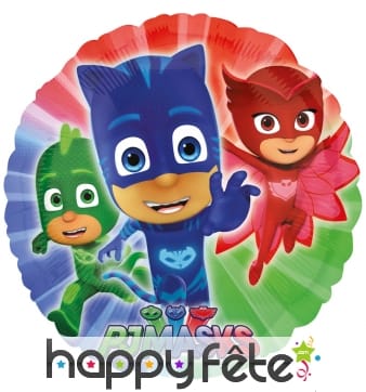 Ballon Pj masques rond