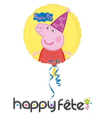 Ballon Peppa pig rond