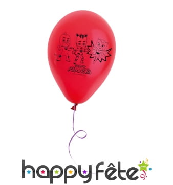 Ballons PkMasks rouges
