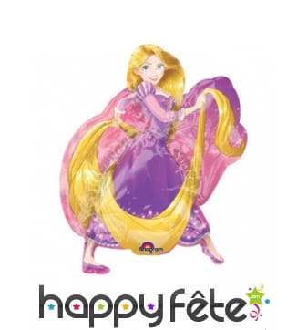 Ballon Raiponce de 22 X 27 cm