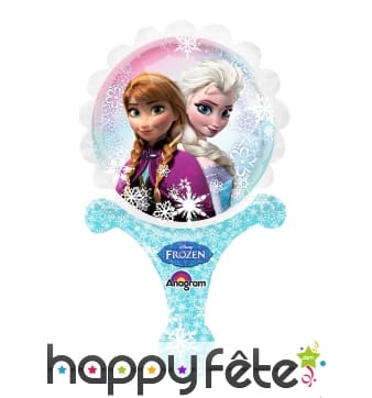 Ballon reine des neiges de 15 X 30cm