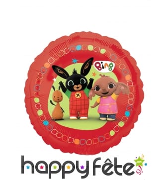 Ballon rond de Bing et ses amis, 45cm