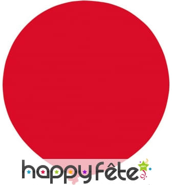 Ballon rouge géant. circonférence 4.5 m