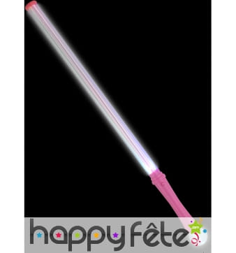 Baguette rose lumineuse