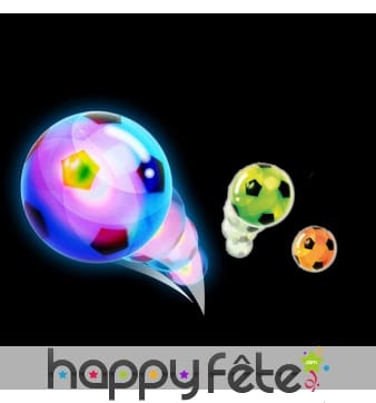 Balle rebondissante lumineuse de foot