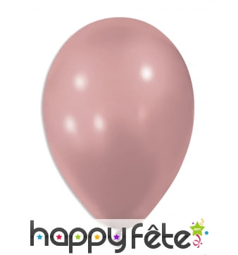 Ballons roses m&eacute;tallis&eacute;s de 30 cm