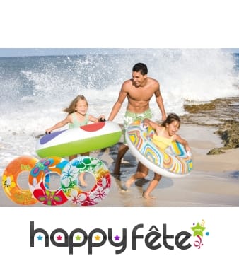 Bouée ronde motifs artistiques