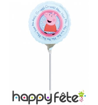 Ballon rond Peppa Pig de 23 cm