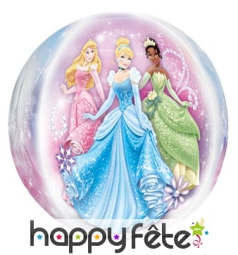 Ballon rond princesses Disney