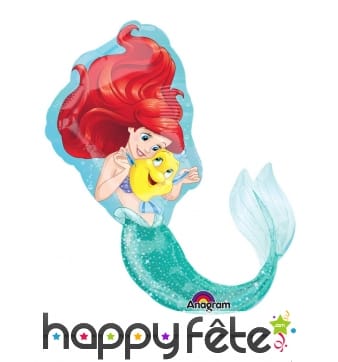 Ballon silhouette Ariel de 30 cm
