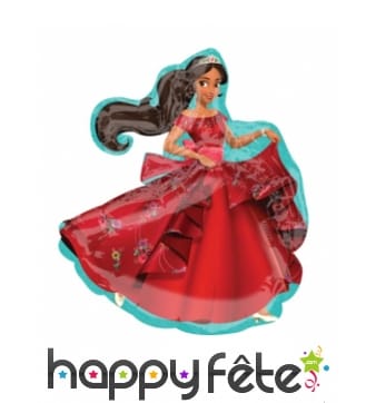 Ballon silhouette d'Elena d'Avalor de 25 cm