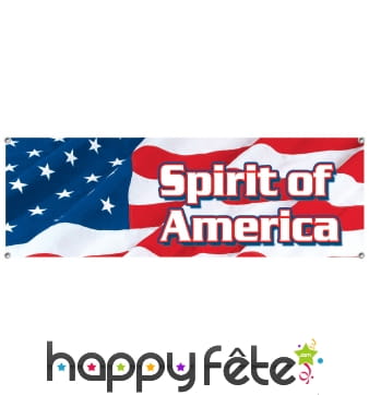 Banniere "spirit of america"