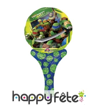 Ballon tortue ninja de 15 x 30cm