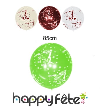 Ballon vive les mariés géant