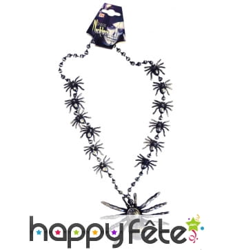 Collier araignées