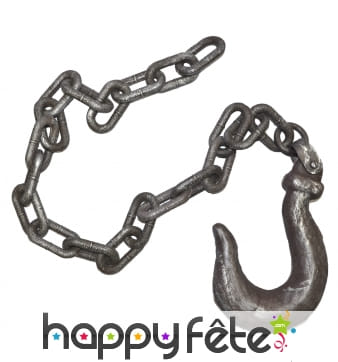 Chaine avec crochet