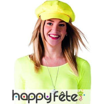 Collier avec pendentif boule à facette