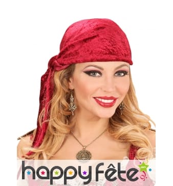 Collier avec pendentif médaillon de pirate