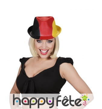 Chapeau borsalino drapeau Allemand