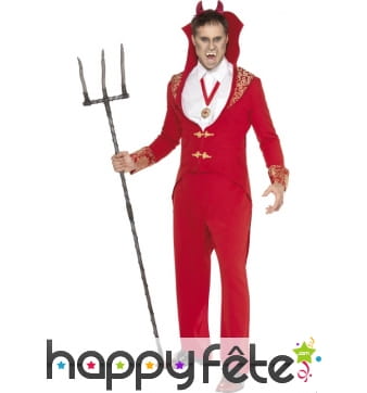 Costume beau diable rouge