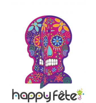 Centre crâne Dia de los muertos de 28cm