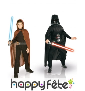 Coffret Costumes de Jedi et Dark Vador enfant