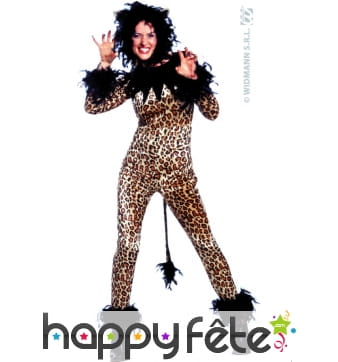 Costume combinaison de tigresse