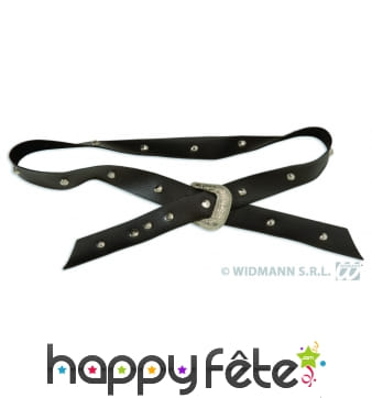 Ceinture cloutée en simili cuir pour rockeur