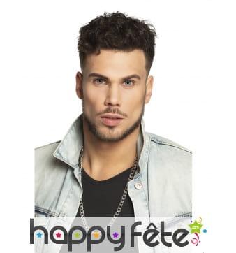 Collier chaîne en métal pour homme