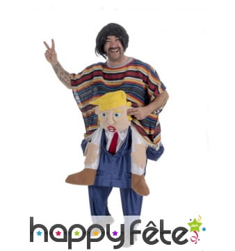 Costume Carry Me de Trump portant mexicain adulte