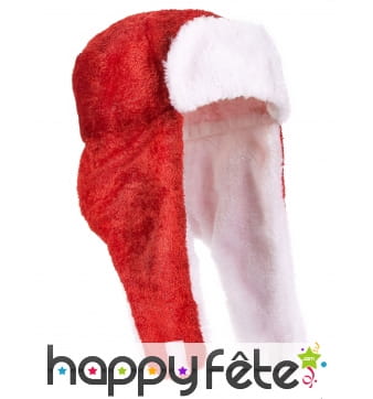 Casquette cache oreilles de père Noël