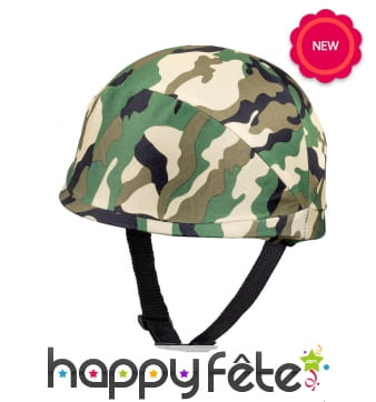 Casque camouflage taille adulte
