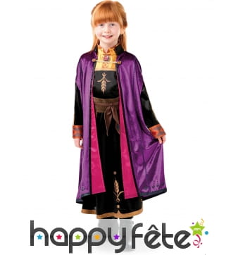 Costume de Anna La Reine des neiges 2, luxe