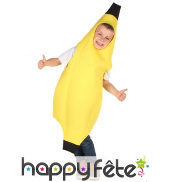 Costume de banane pour enfant