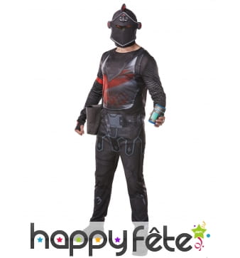 Costume de Black Knight pour homme, Fortnite