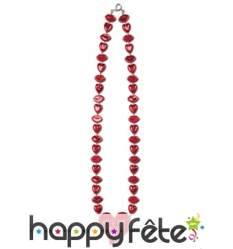 Collier de coeurs Hug Me Kiss Me, Saint-Valentin