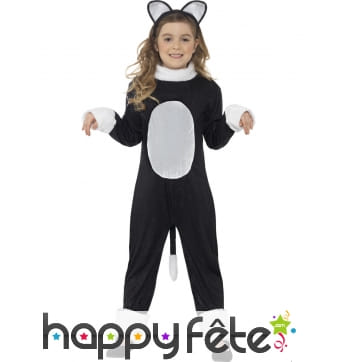 Combinaison de chat pour enfant