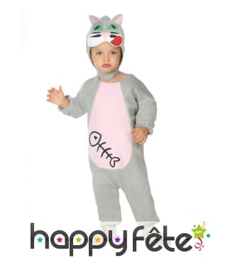 Combinaison de chaton pour bébé