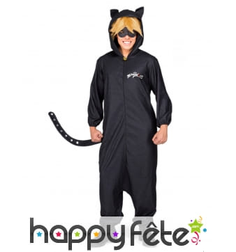 Combinaison du chat noir pour adulte, Miraculous
