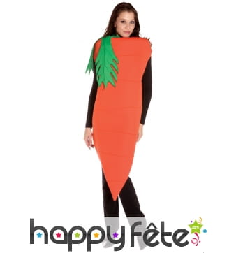 Costume de carotte pour femme