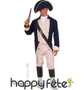 Costume de Commander marin