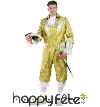 Costume de comte doré