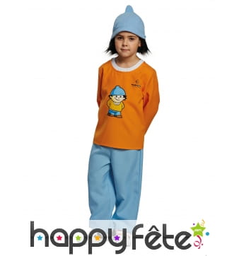 Costume de Conni pour enfant, Mainzelmännchen