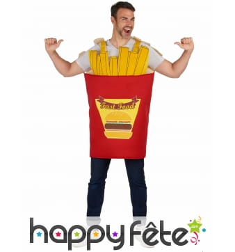 Costume de Cornet de Frites