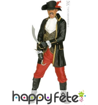 Costume du capitaine boucanier