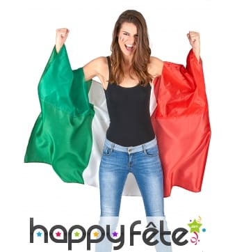 Cape drapeaux d'Italie