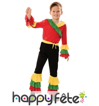 Costume de danseur de rumba pour enfant