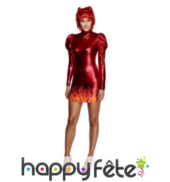 Costume de diablesse moulant sexy